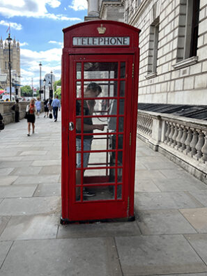 Telefonní budka - Londýn