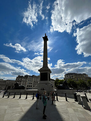 Trafalgar sguare - Londýn