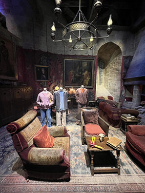 Ateliéry Harryho Pottera - Nebelvírská společenská místnost